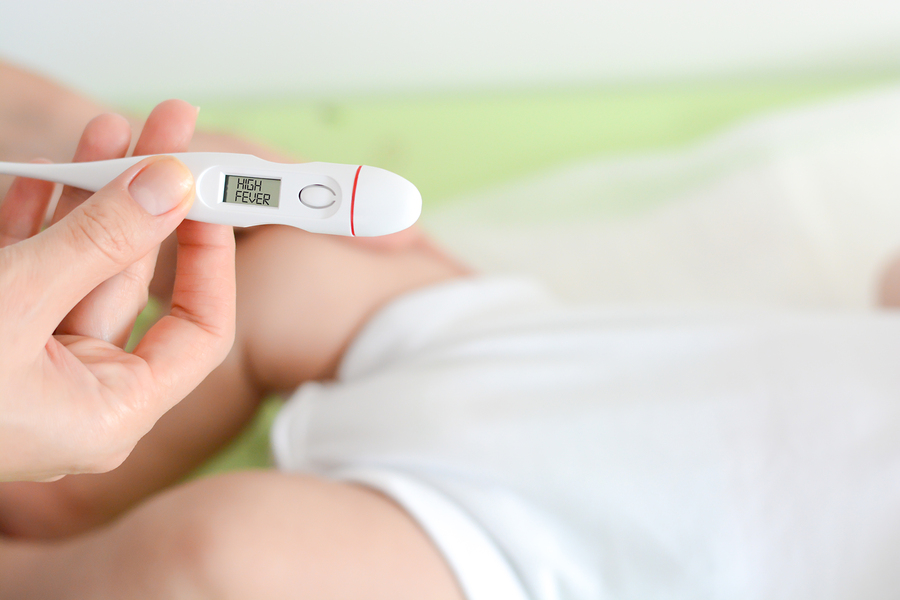 Fieber bei Babys messen