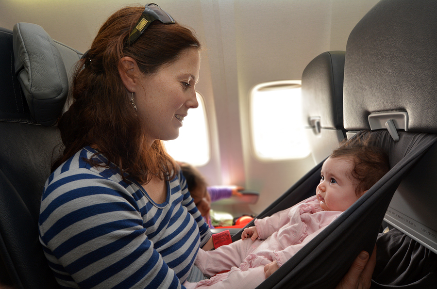 Flugreise mit Kleinkind